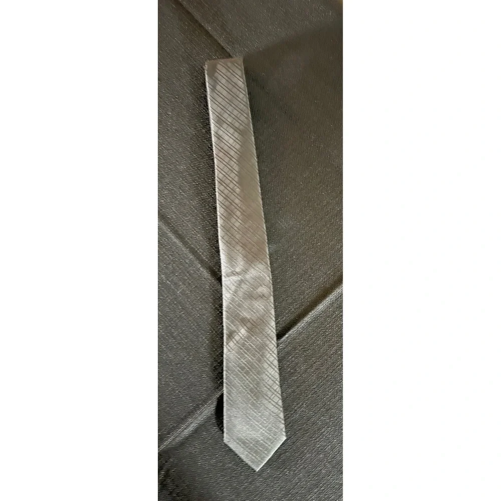 Performance Tie Mens Black Necktie Formal Business Accessory
